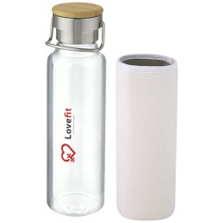 Skleněná láhev o objemu 660 ml s neoprenovým pouzdremThor