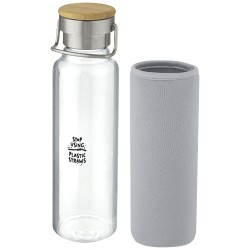 Skleněná láhev o objemu 660 ml s neoprenovým pouzdremThor