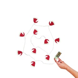 SANTA CAP - Světelný řetěz