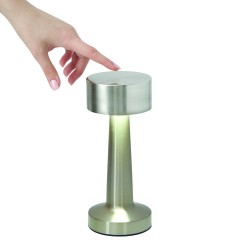 MUSHROOM - Stolní lampa z nerezové oceli