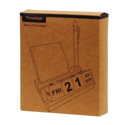 PERPETUAL - Bambusový držák na poznámky