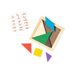 Tangram Dřevěné puzzle