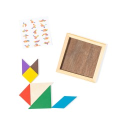 Tangram Dřevěné puzzle