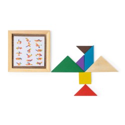 Tangram Dřevěné puzzle