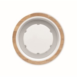 Ameland Skleněná láhev s bambus víčkem