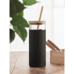 Strass Pohár s bambusovým víčkem