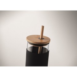 Strass Pohár s bambusovým víčkem