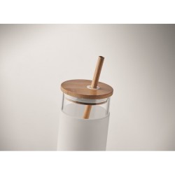 Strass Pohár s bambusovým víčkem