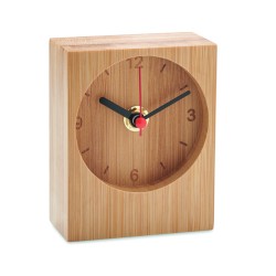 CLAMBU Bambusové stolní hodiny