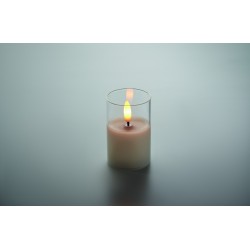 XANDLE Malá LED svíčka ve skle