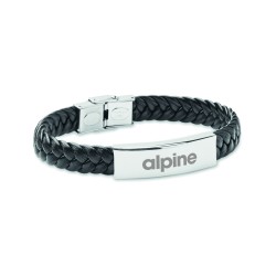 FAULET Pletený náramek z umělé kůže