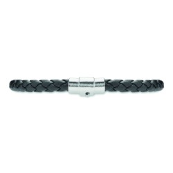 FAULETI Pletený náramek z umělé kůže