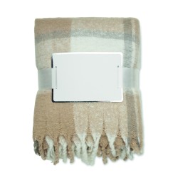 QUET Kostkovaná mohérová deka