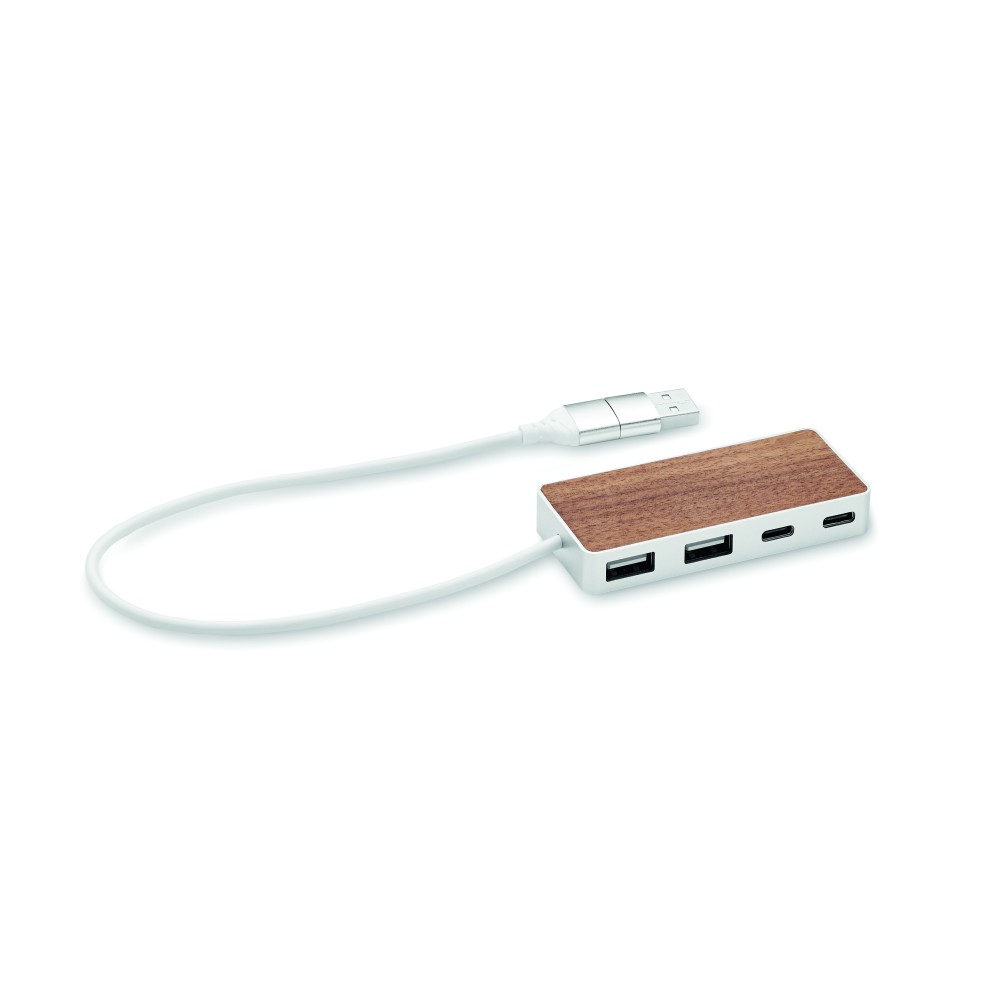 UBAH USB hub 4 porty 27,5 cm