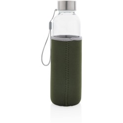Skleněná lahev v neoprenovém obalu