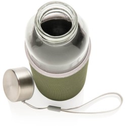 Skleněná lahev v neoprenovém obalu