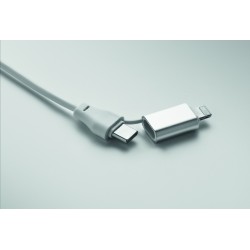 BULE Přívěsek na klíče s kabelem 4v1