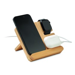 BOOGAR 15W bezdrátová nabíječka 3v1