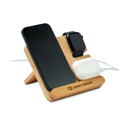 BOOGAR 15W bezdrátová nabíječka 3v1