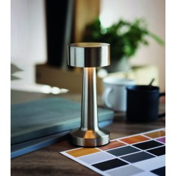 HIERLUZ Dobíjecí kovová stolní lampa