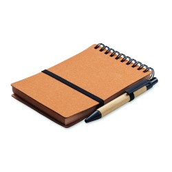 NOTIE Recyklovaný zápisník s propiskou