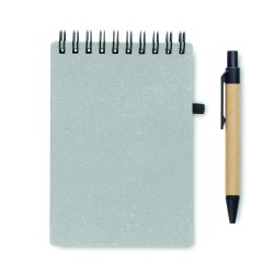 NOTIE Recyklovaný zápisník s propiskou