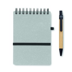 NOTIE Recyklovaný zápisník s propiskou
