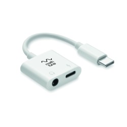 KOENET Rozbočovač zvuku type-C z ABS