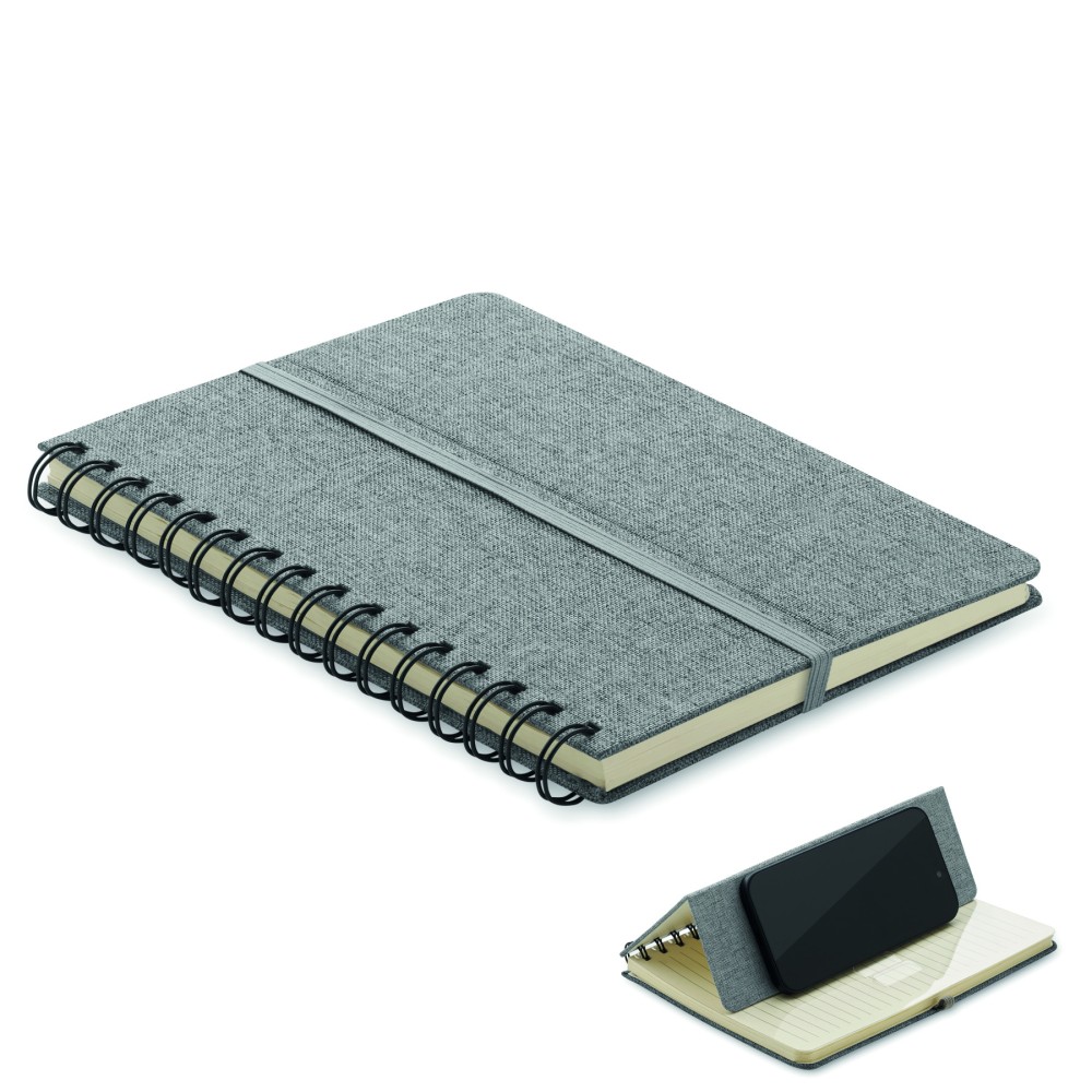 STRATA Kroužkový zápisník A5 s držákem