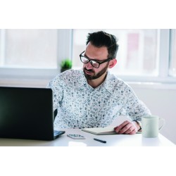 NOTA A5 PU zápisník s perem