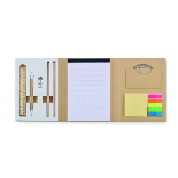CENOTE Kancelářská sada s poznámkovým blokem