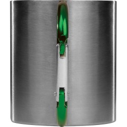 Kovový hrnek s karabinou