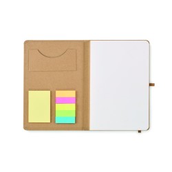 STICKNOTE Sada se zápisníkem A5 z recyklo