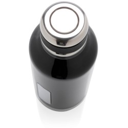 Nepropustná termo láhev s plíškem na logo