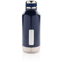 Nepropustná termo láhev s plíškem na logo