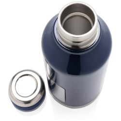 Nepropustná termo láhev s plíškem na logo