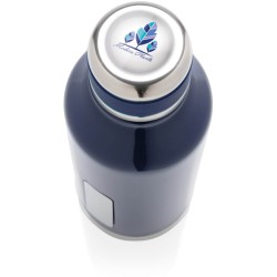 Nepropustná termo láhev s plíškem na logo