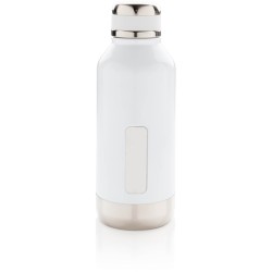 Nepropustná termo láhev s plíškem na logo