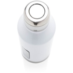 Nepropustná termo láhev s plíškem na logo