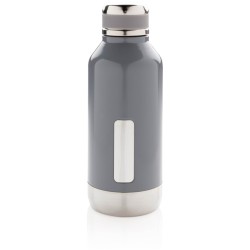 Nepropustná termo láhev s plíškem na logo