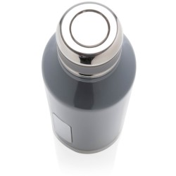 Nepropustná termo láhev s plíškem na logo