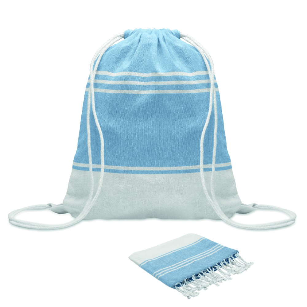 HAMMA Sada ručníku a stahovacího batoh