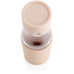 Skleněná láhev Ukiyo sledující pitný režim