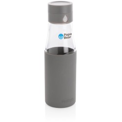 Skleněná láhev Ukiyo sledující pitný režim