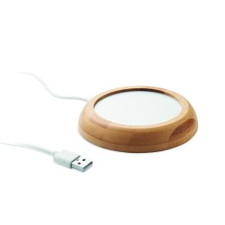 MUGLET Bambusový USB ohřívač hrnků