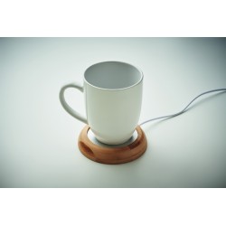 MUGLET Bambusový USB ohřívač hrnků