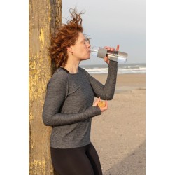 Skleněná láhev s bambusovým uzávěrem Impact