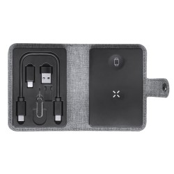 Zakary Kompletní nabíjecí základna z materiálu 300D RPET