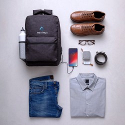 Komplete Batoh proti krádeži z polyesterového 300D