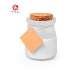 Tepor Svíčka v křišťálové nádobě